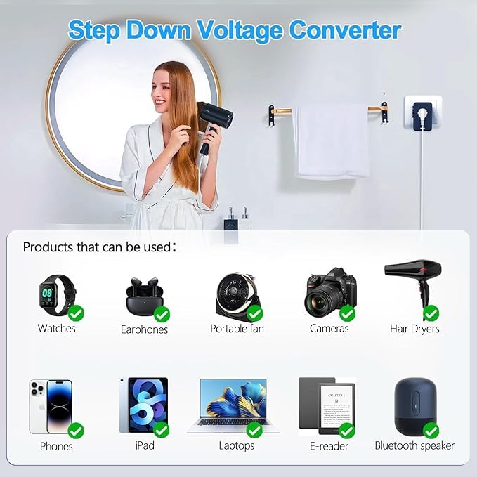 IPLUSO compact-travel-adapter keeps your charger organized on trips.