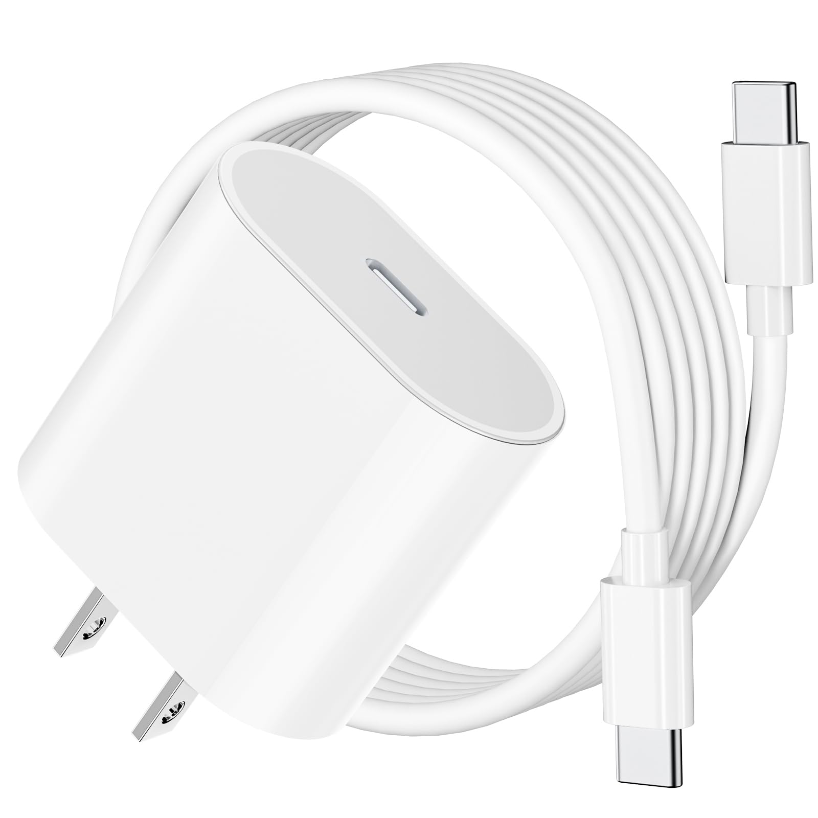 ipremium 20W USB-C Charger front view for rapid iPad charging