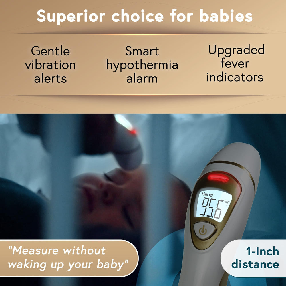 iProvèn Pro Series quiet vibration alerts avoid waking a sleeping child.