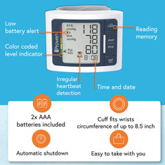 iProvèn monitor uses color-coded indicators for at-a-glance alerts.