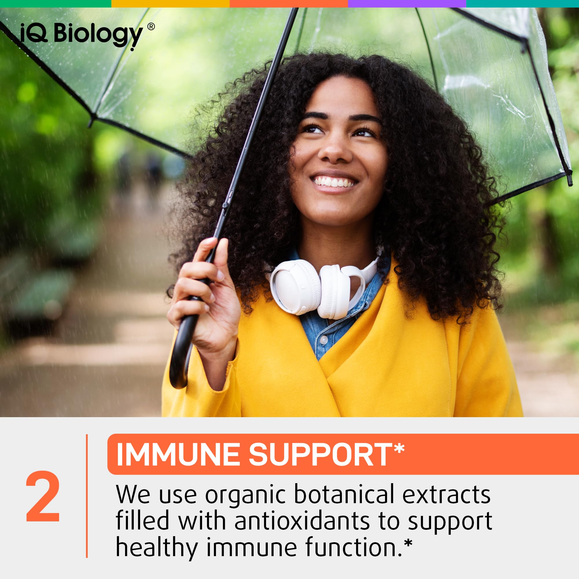 Arjuna herb in IQ Biology lung health formula for respiratory wellness