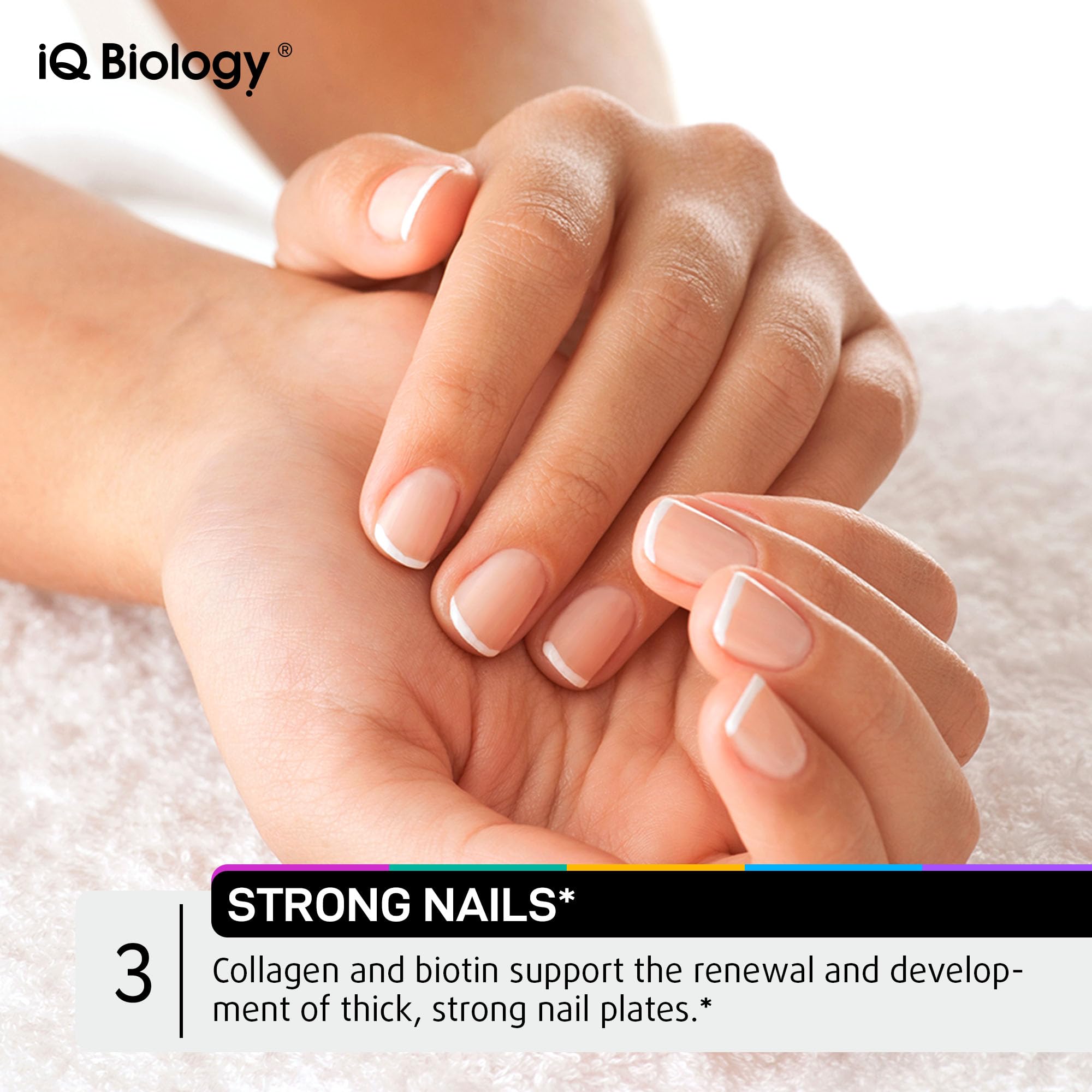 IQ Biology Biotin Gummies daily use highlights convenience for busy lifestyles.