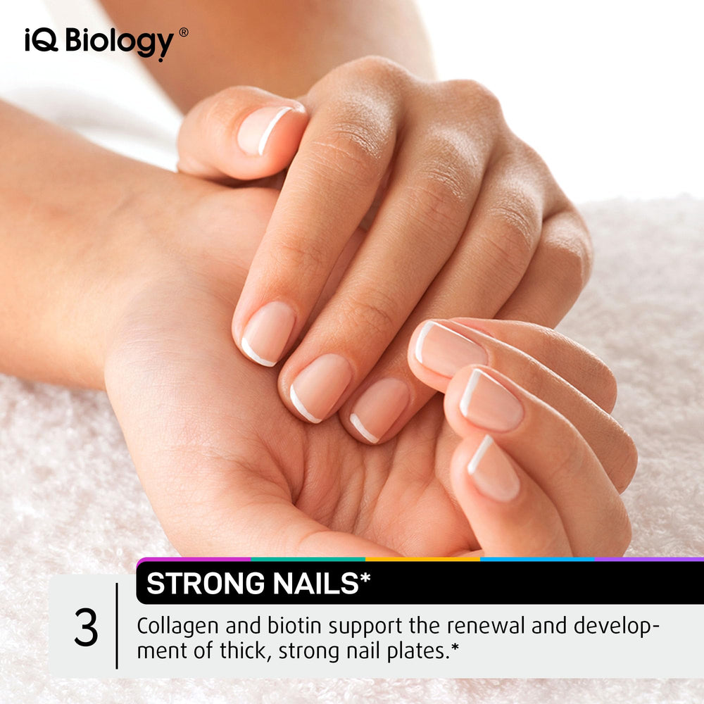 IQ Biology Biotin Gummies daily use highlights convenience for busy lifestyles.