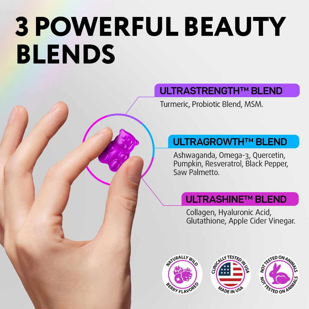 IQ Biology Biotin Gummies natural flavors image conveys wholesome everyday use.