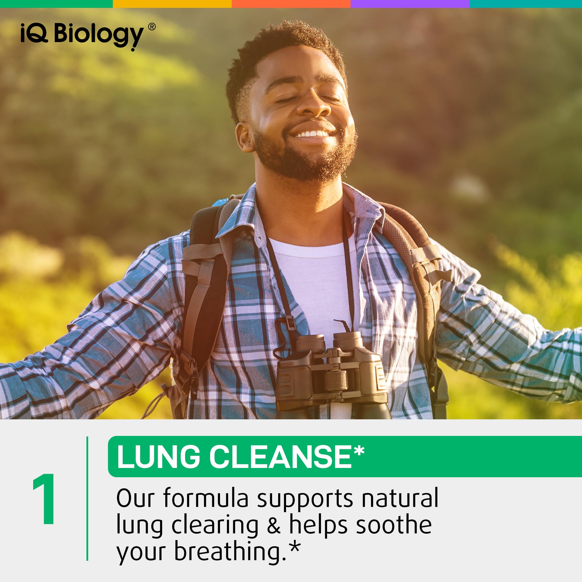 Pour IQ Biology Mullein Drops to aid mucus clearance and breathing