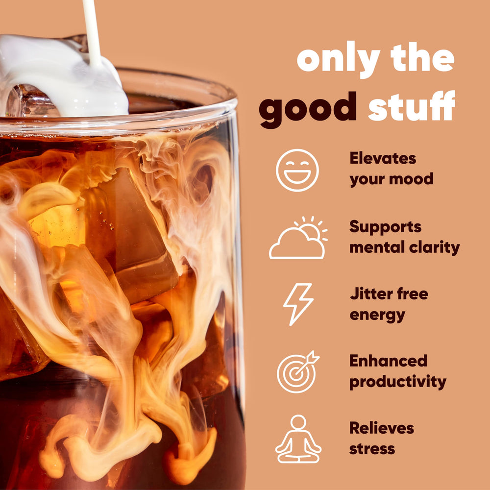 IQBAR IQJOE Toasted Hazelnut flavor for energizing mornings
