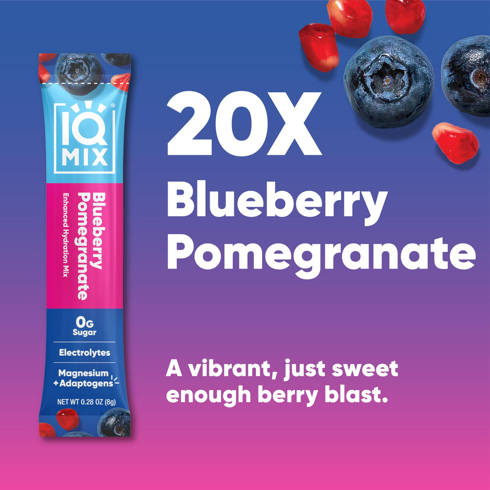 IQMIX electrolyte blend with sodium and potassium for balanced hydration
