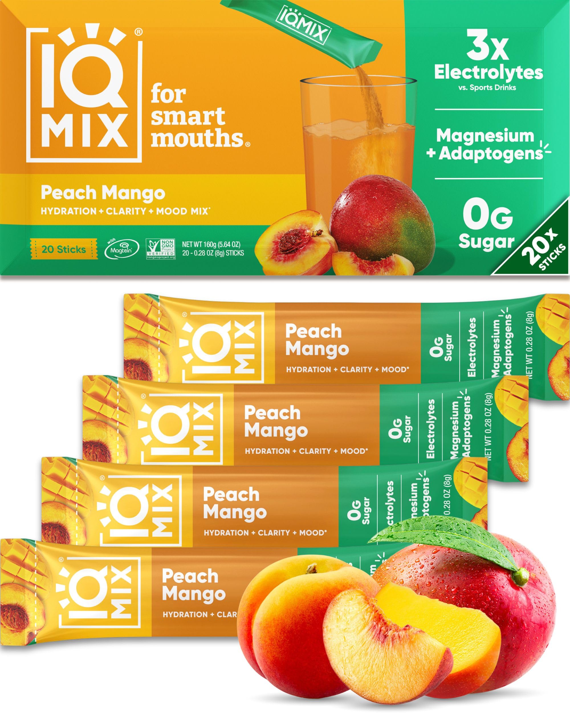 IQMIX hydration packet provides rapid hydration and a tasty boost for workouts.