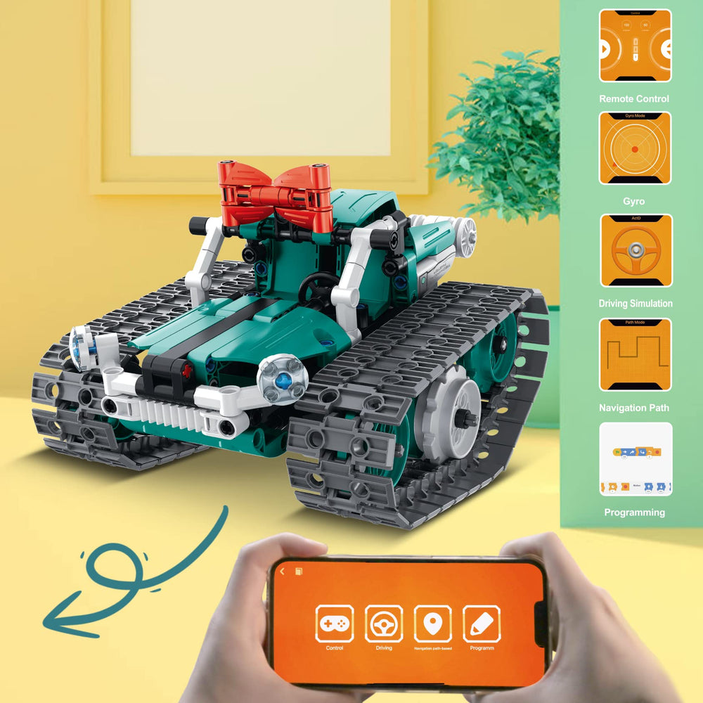 IQKidz building pieces highlight durable plastics for long-lasting projects.