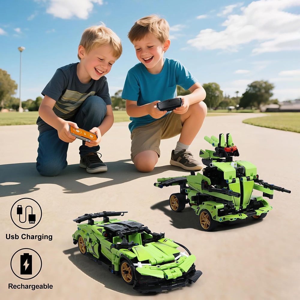IQKidz remote control option provides quick, screen-free racing fun