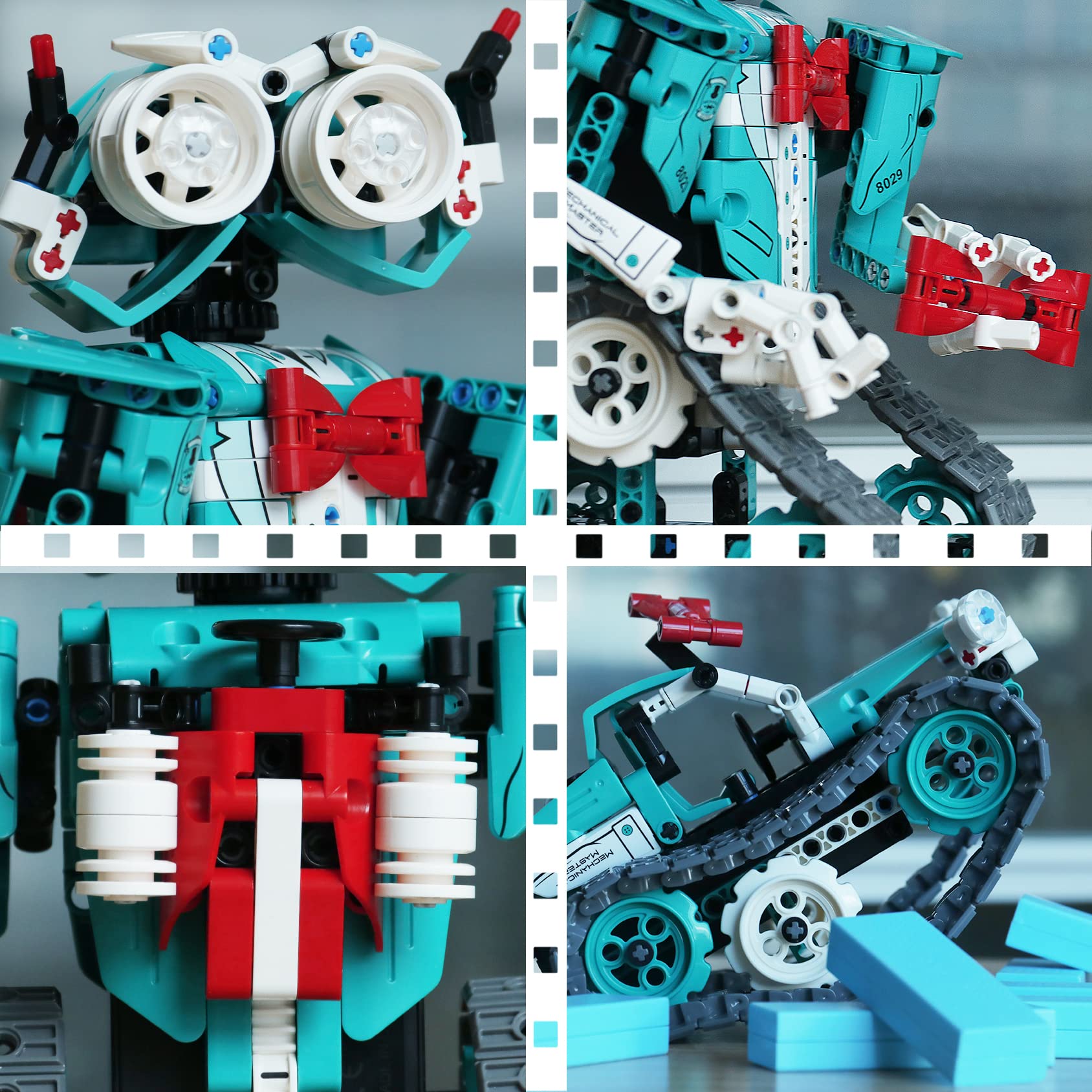 IQKidz robot girl with bowknot image illustrating creative character customization.