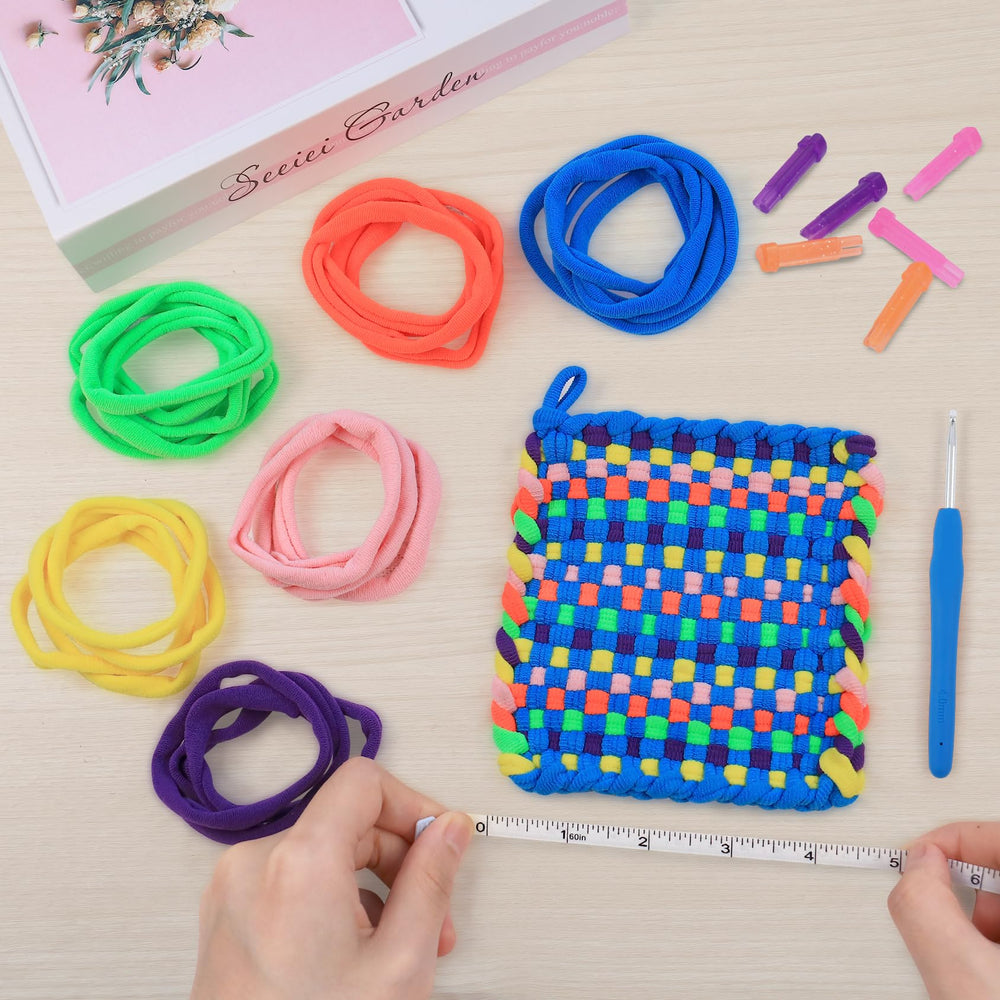 IQKidz weaving loom kit gift set for curious kids and mindful adults.