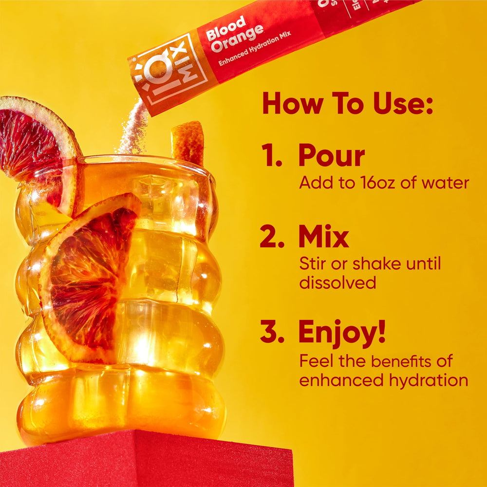 IQMIX in active use during workouts shows easy hydration and energy