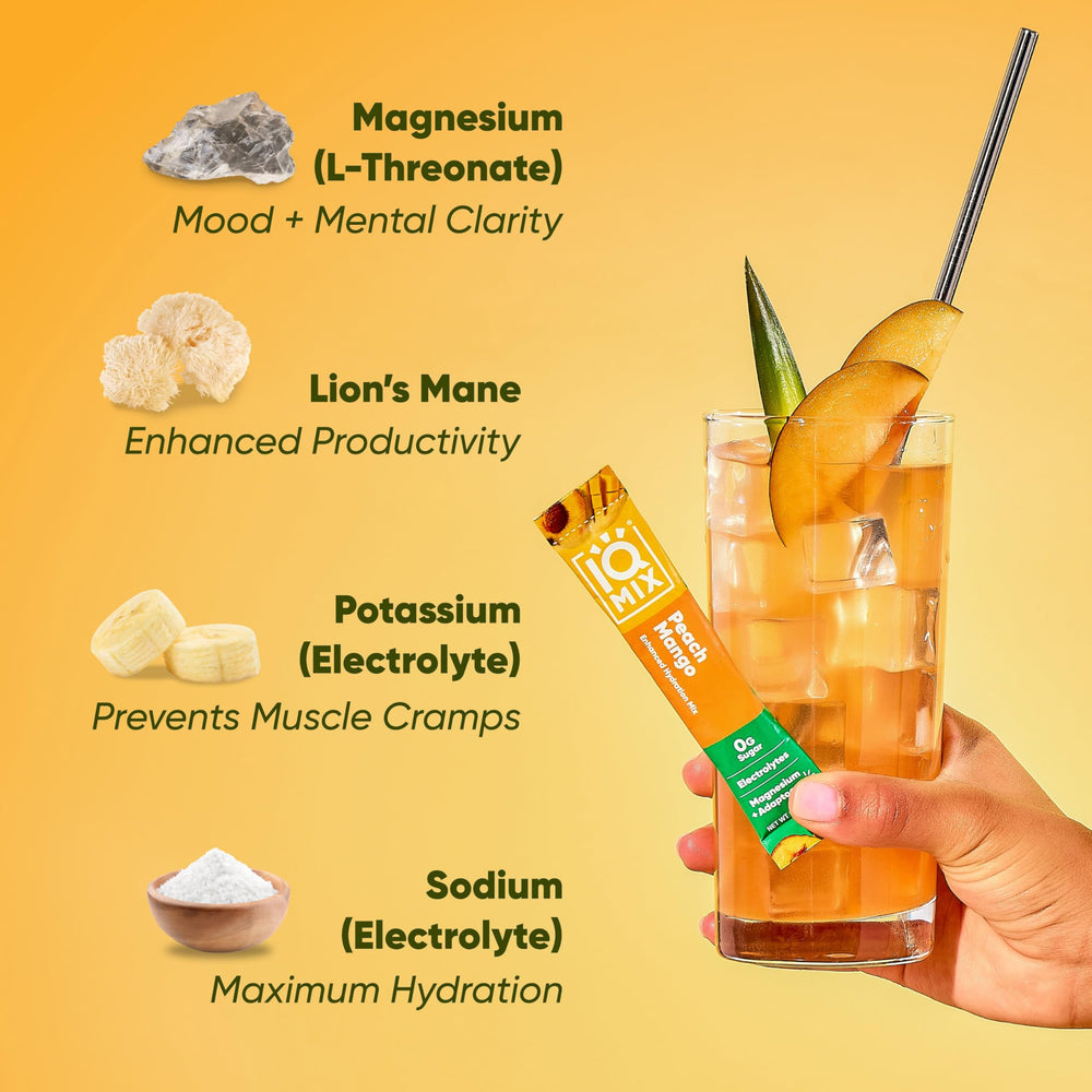 IQMIX zero-sugar hydration powder supports keto-friendly hydration