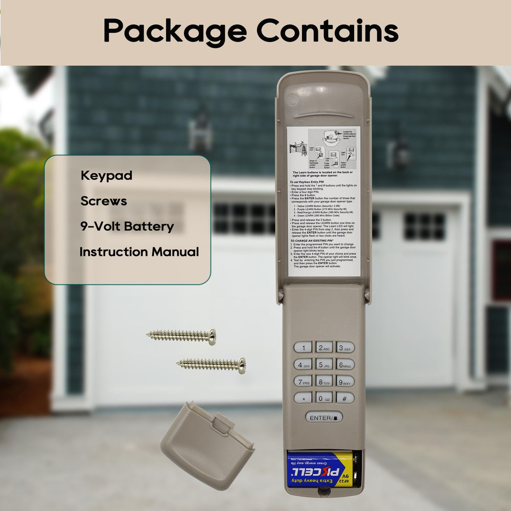 Iqqooe waterproof and durable keypad designed for weather