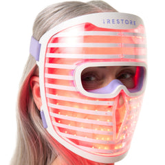 iRestore face mask with 360 LEDs for at-home rejuvenation