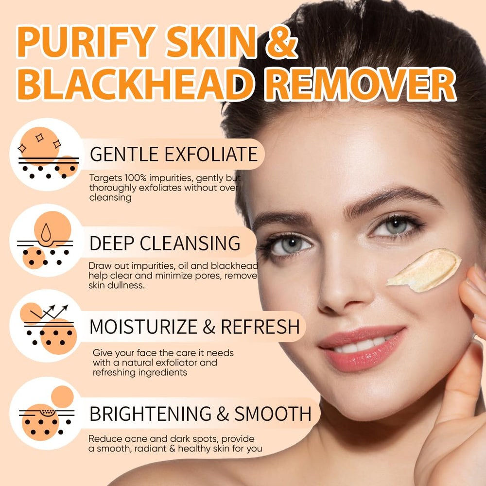 IREV Vitamin C Face Scrub after-use glow and smooth texture