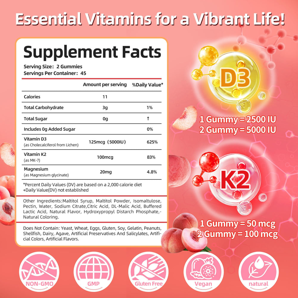 IRIDESICENT Lychee flavored gummies in bottle for vegan sugar-free wellness.