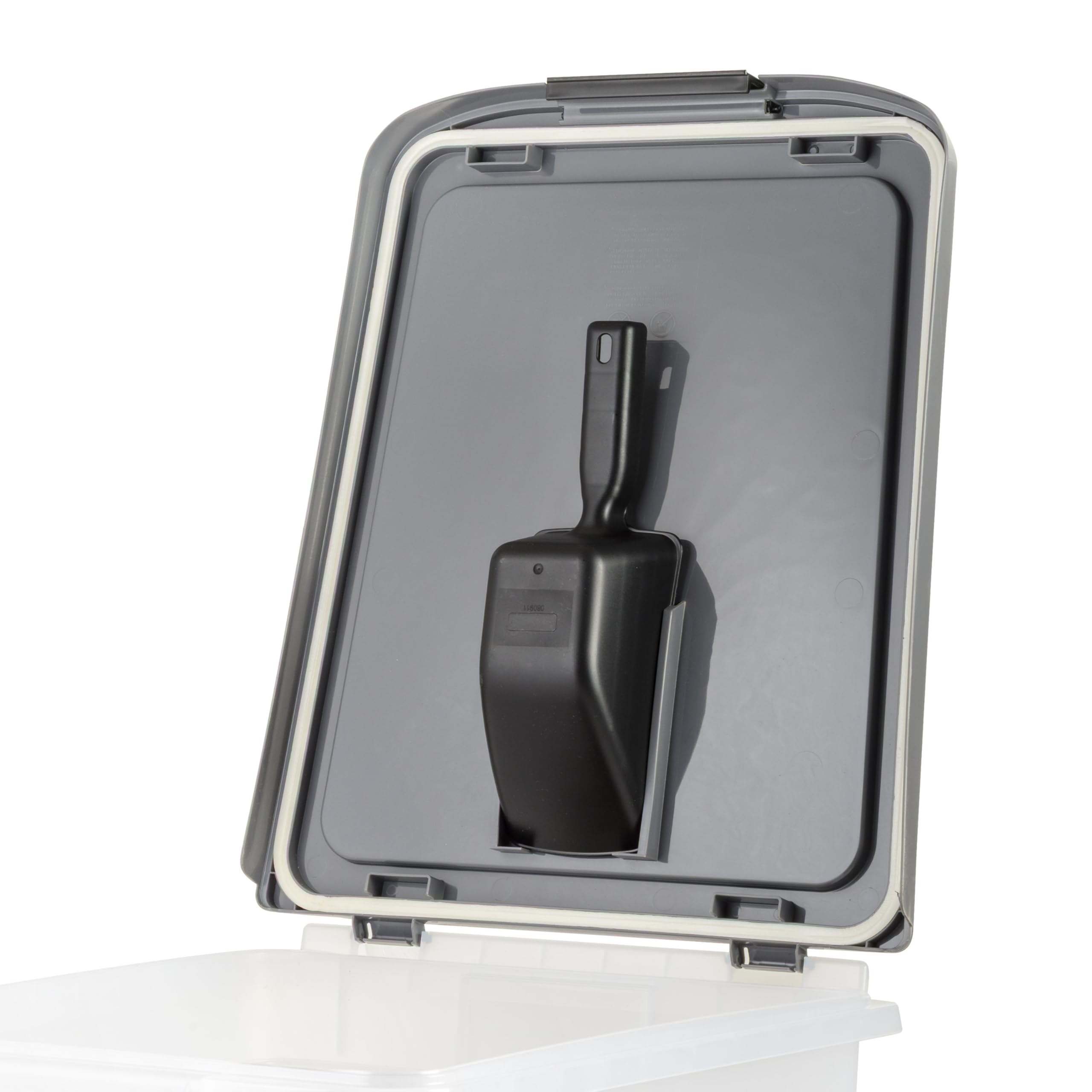 IRIS USA casters attach for rolling from storage to bowls.