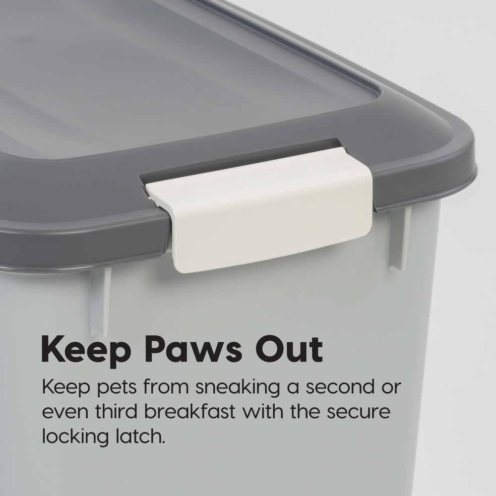IRIS USA BPA-free materials ensure safe pet food storage.