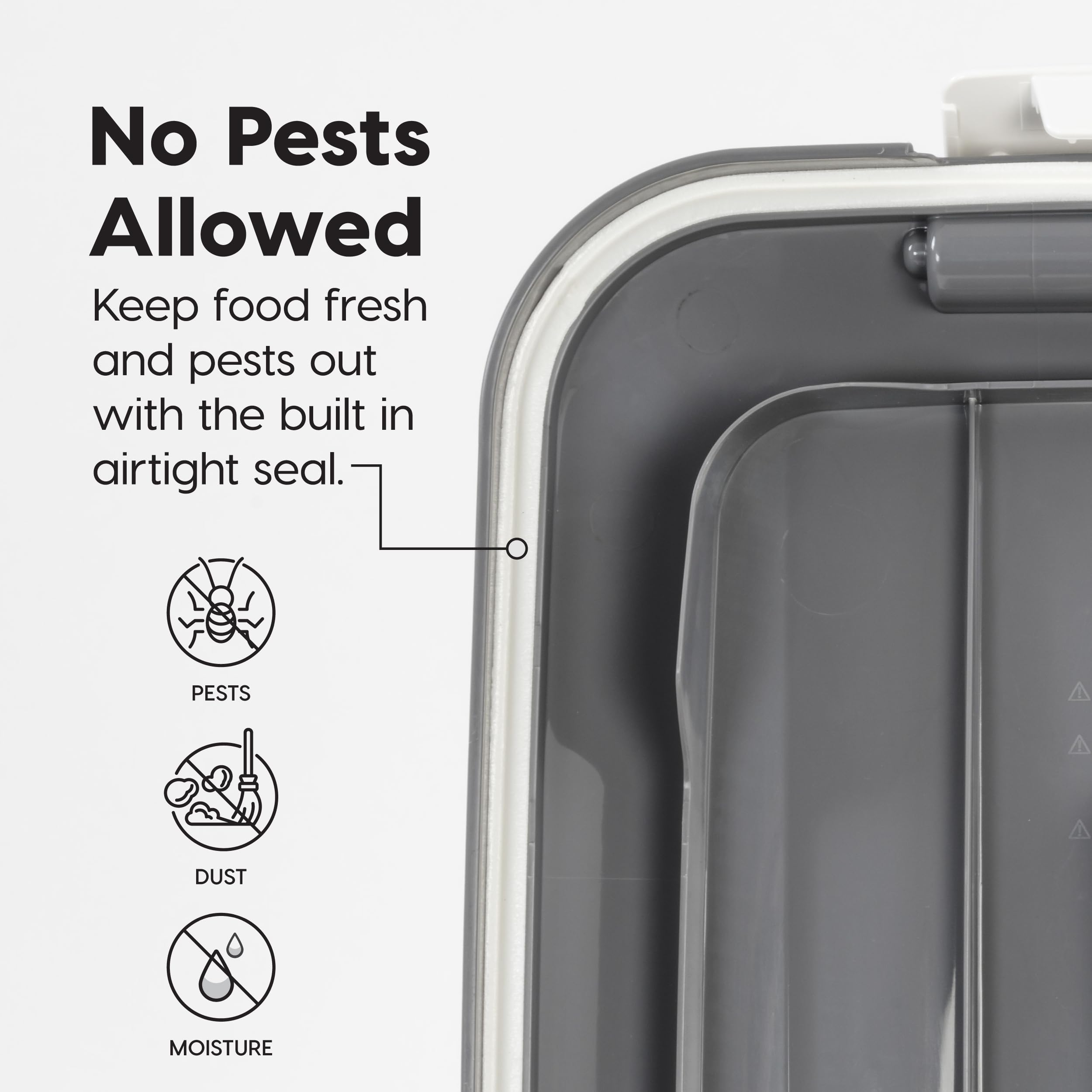 IRIS USA versatile bin suitable for cats, dogs, birds and more.