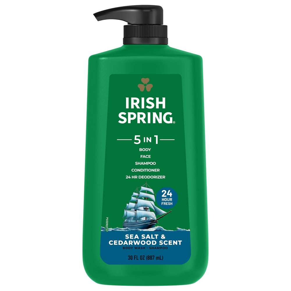 Irish Spring all-day freshness supports everyday grooming routines