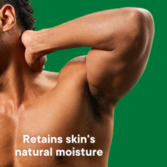 Creamy lather from Irish Spring Original moisturizing wash for gentle cleansing.