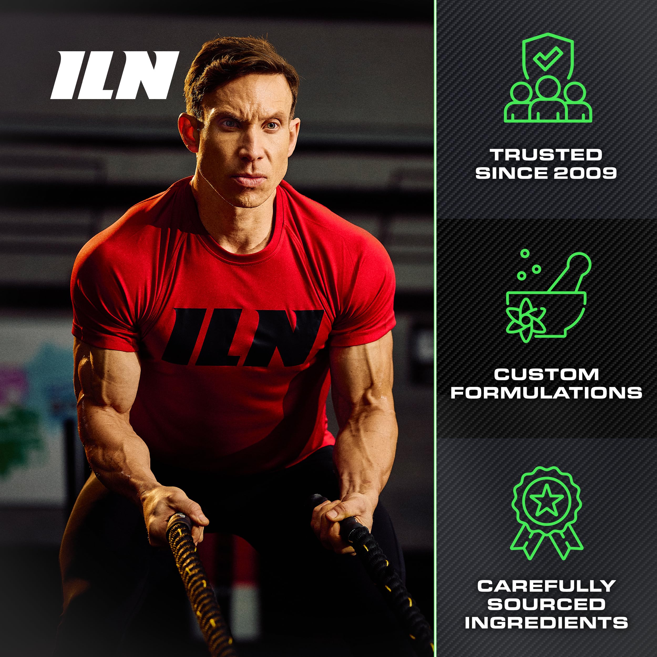 Iron Labs Policosanol wax in the supplement formula for blend stability