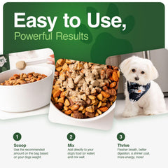 Iron Paws digestive-immunity image suggests firmer stools and gut balance.