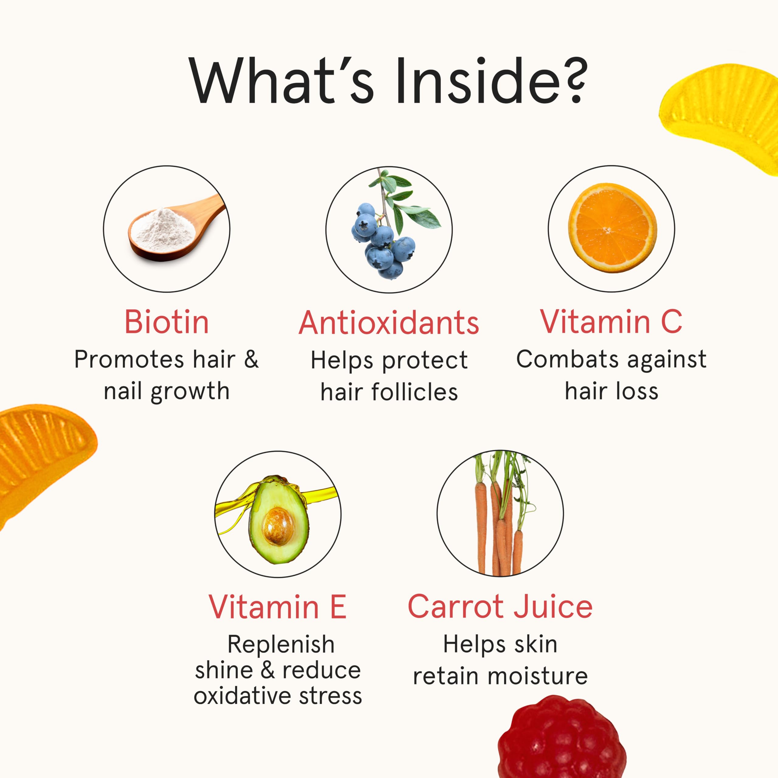 iRestore Biotin Gummies closeup bottle highlighting vegan, cruelty-free formula for daily hair health.