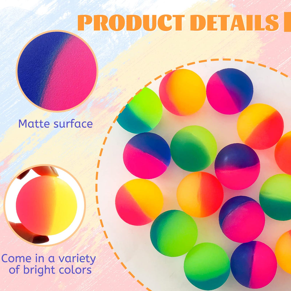 Irrmshr bouncy balls frosted texture enhances visual appeal during play