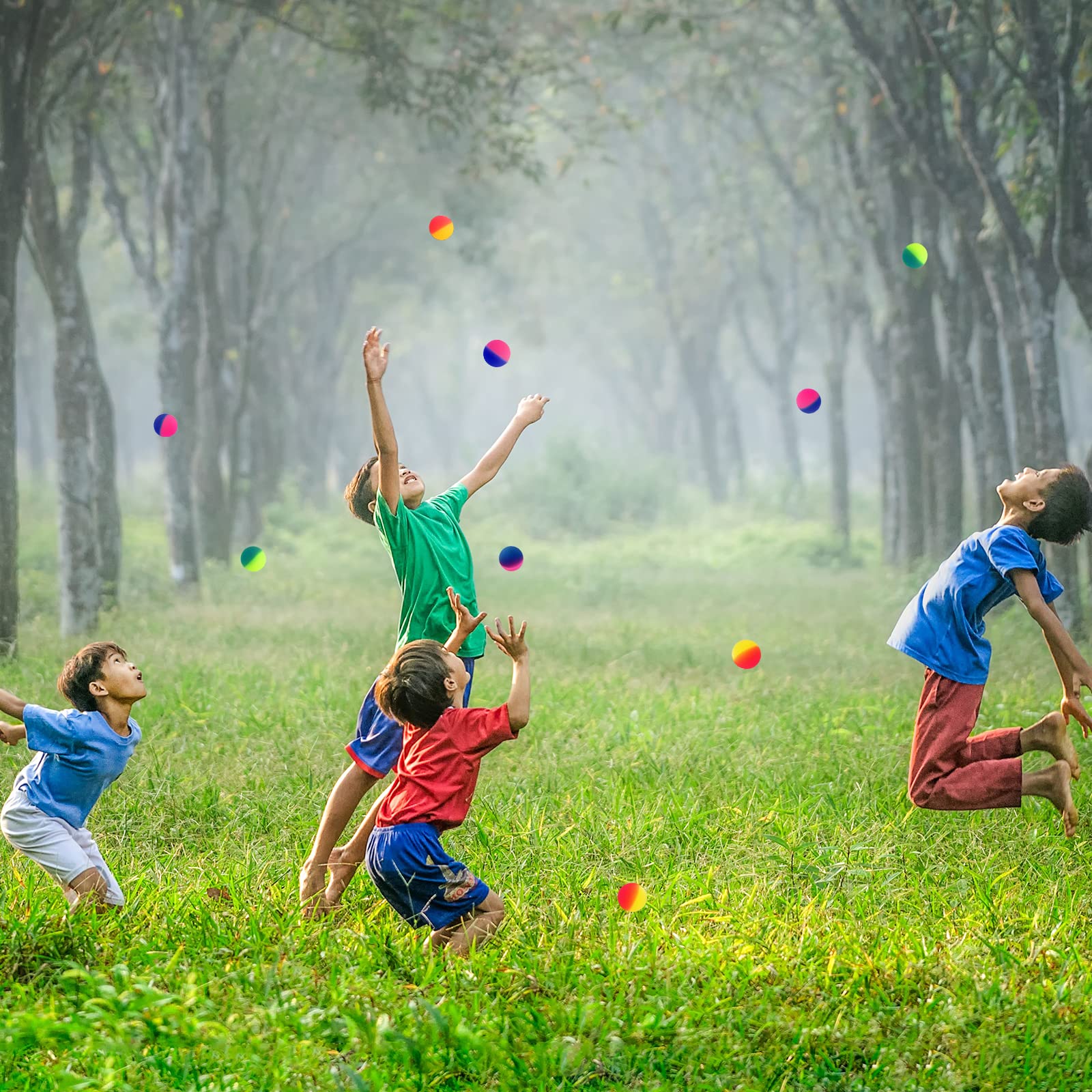 Irrmshr bouncy balls ideal for carnivals, classrooms, and reward moments