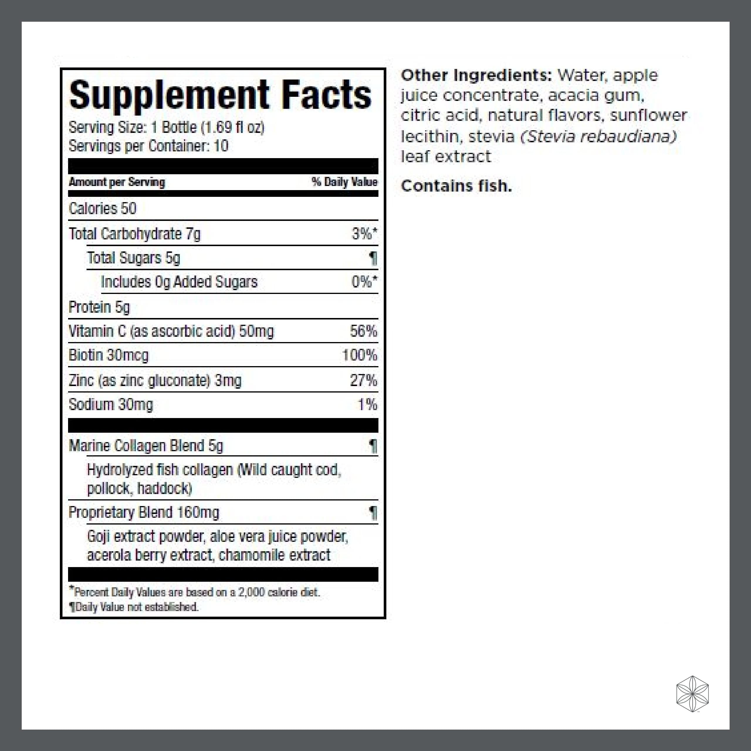 Isagenix Collagen Elixir pour shot highlighting ready-to-drink convenience