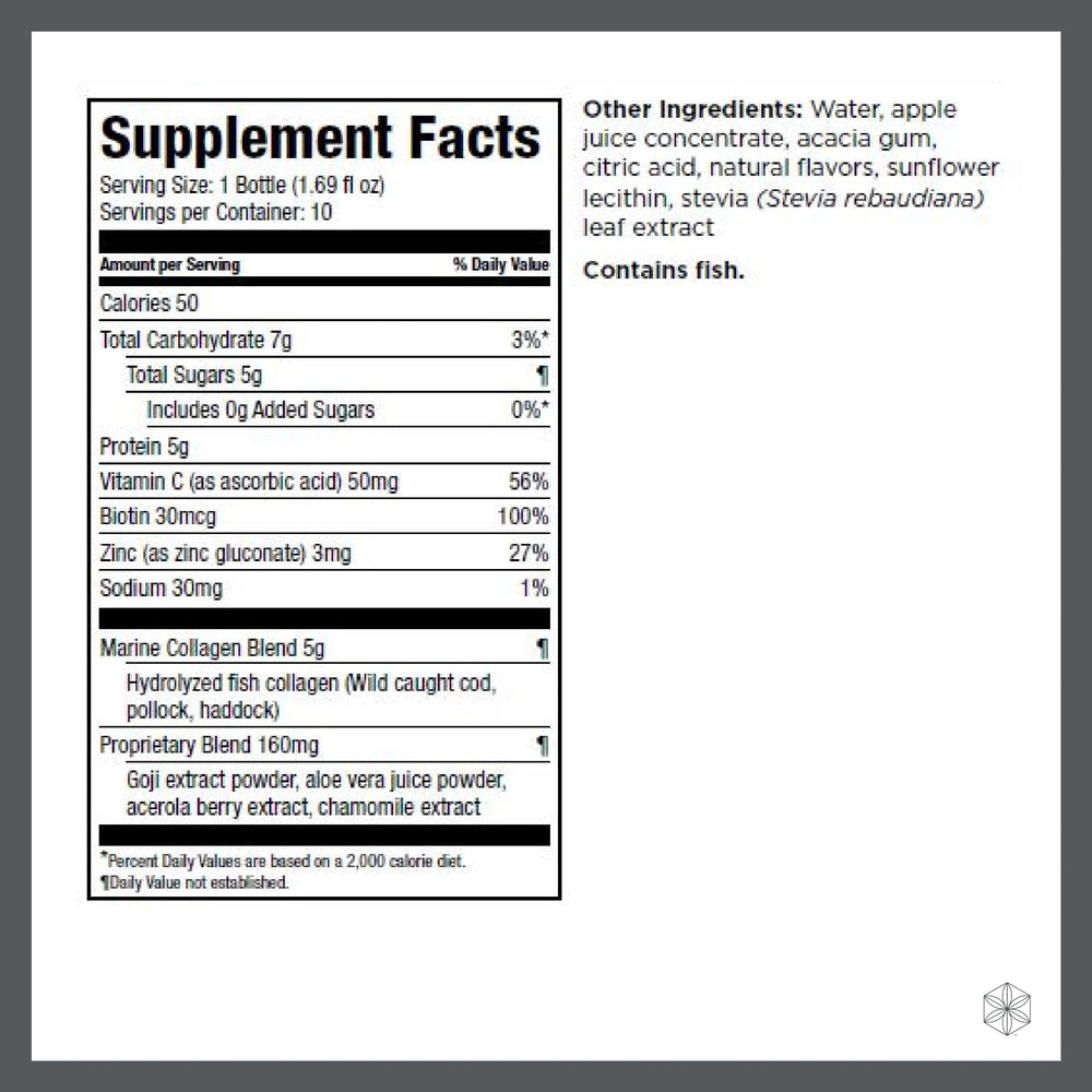 Isagenix Collagen Elixir pour shot highlighting ready-to-drink convenience
