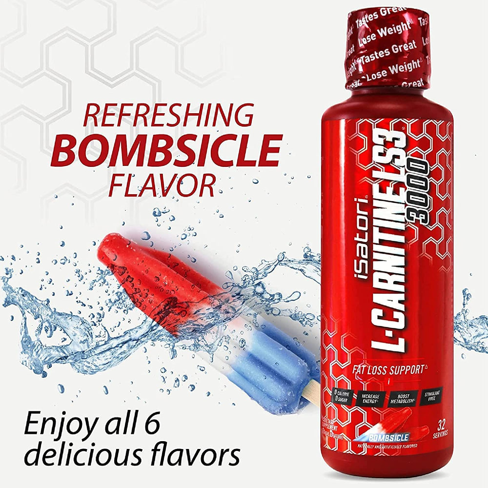 iSatori L-Carnitine LS3 3000 nutrition facts support informed use.