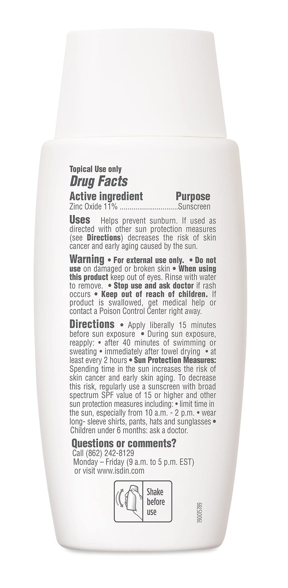 ISDIN Eryfotona Actinica SPF 50 under makeup ready