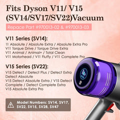 Isinlive Dyson V11 Animal Torque Drive filter demonstrates compatibility and improved dust capture.