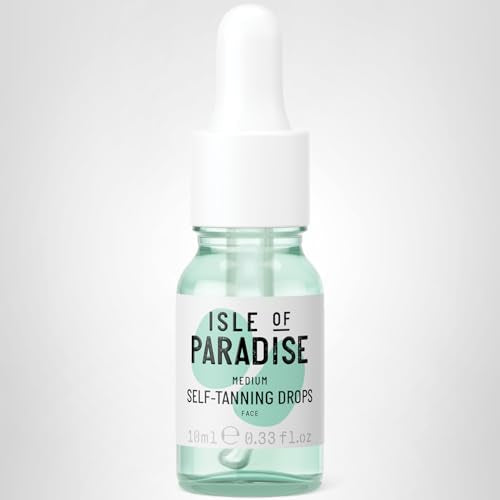 Isle of Paradise even-toned glow on skin.