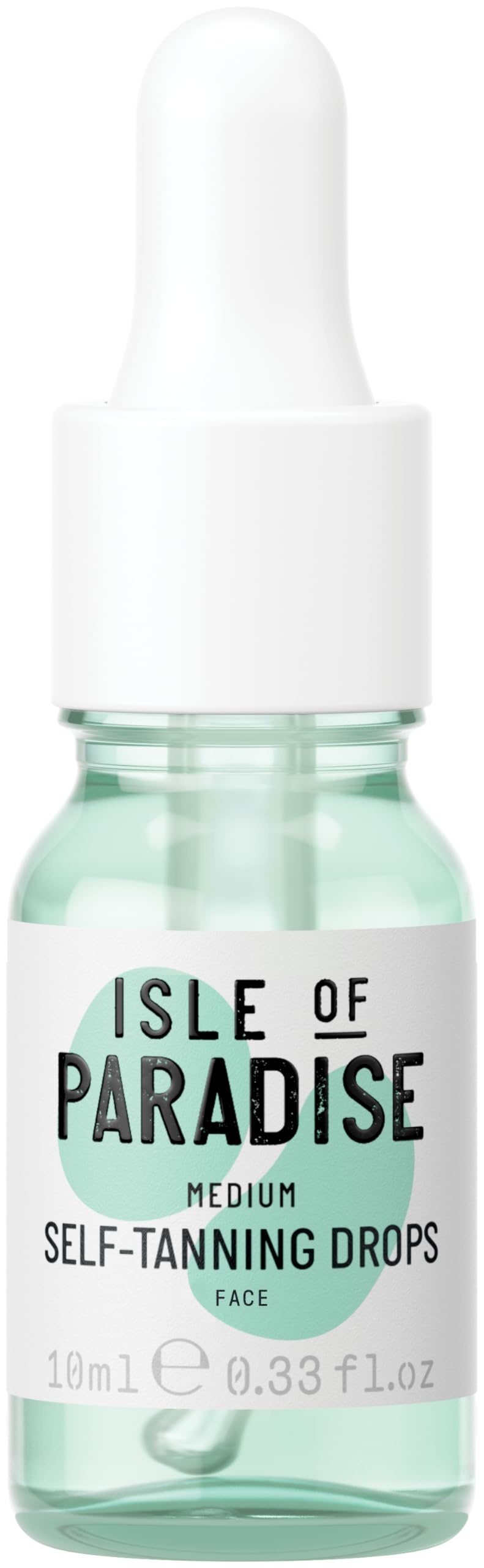 Isle of Paradise self tanning drops bottle pour for a natural bronze.