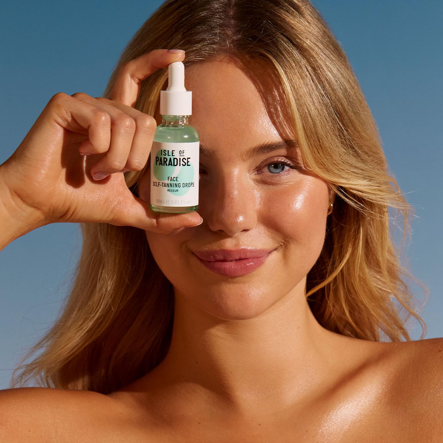 Isle of Paradise travel-size 0.33 fl oz bottle.