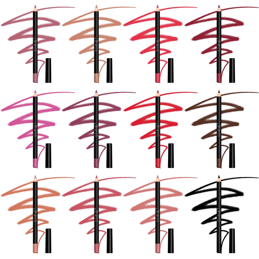 IS'MINE lip liner pencil closeup reveals creamy, smooth texture.