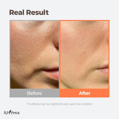 IsNtree ISNTTREE Green Tea Fresh Toner texture swirl shows refreshing, watery consistency for sensitive skin