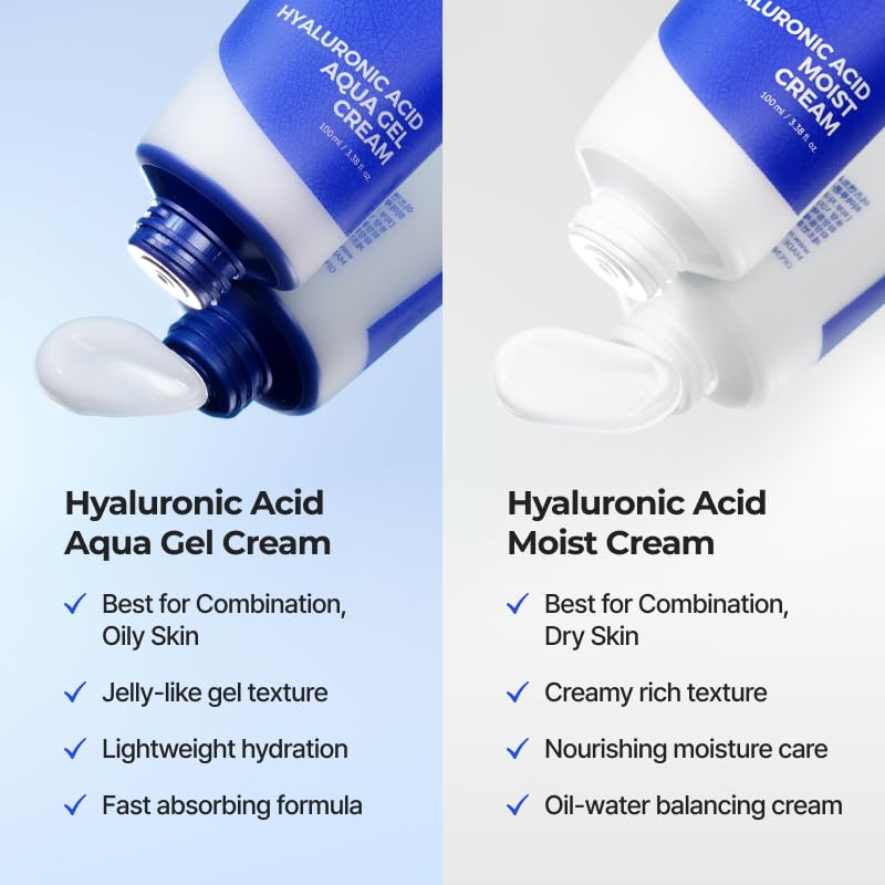 IsNtree Hyaluronic Acid Aqua Gel Cream used as a smooth makeup base