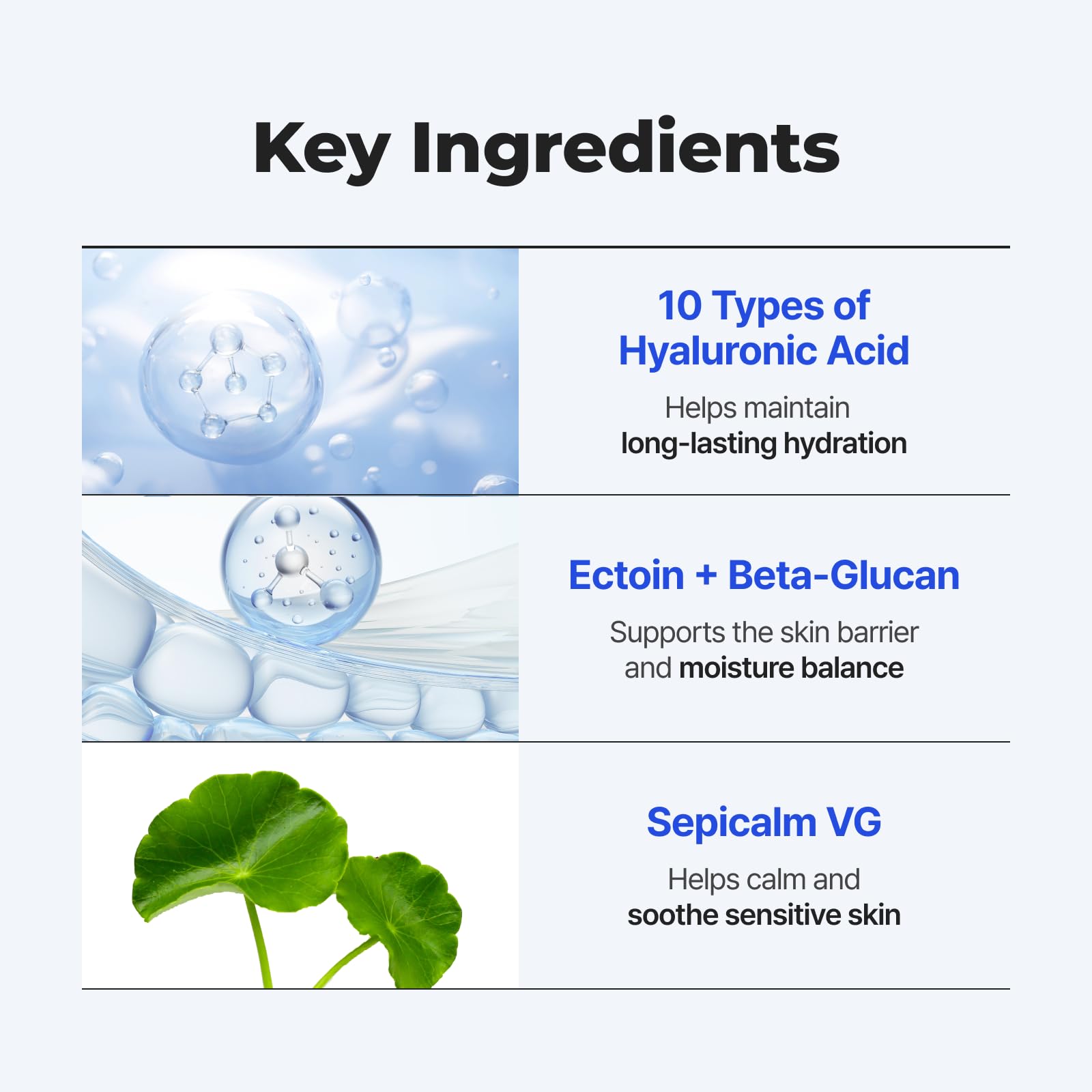 Minimalist packaging of ISNTREE Hyaluronic Acid Daily Sun Gel unscented