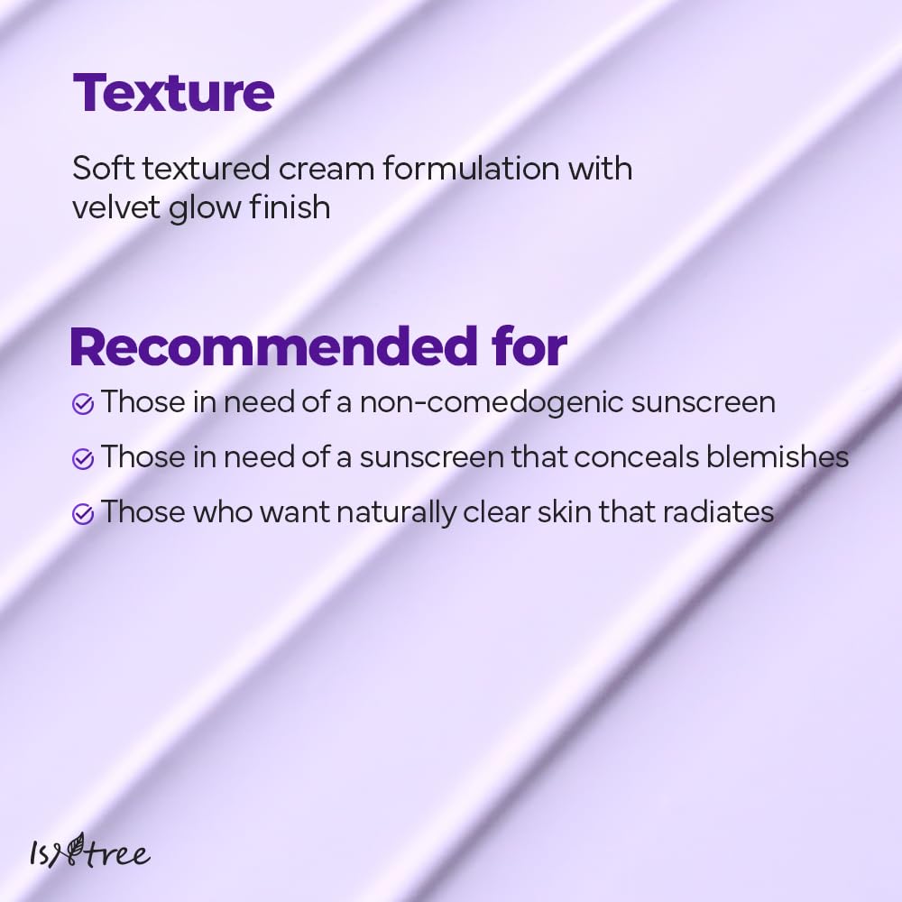 ISNTREE Sunscreen blends with makeup for seamless finish.