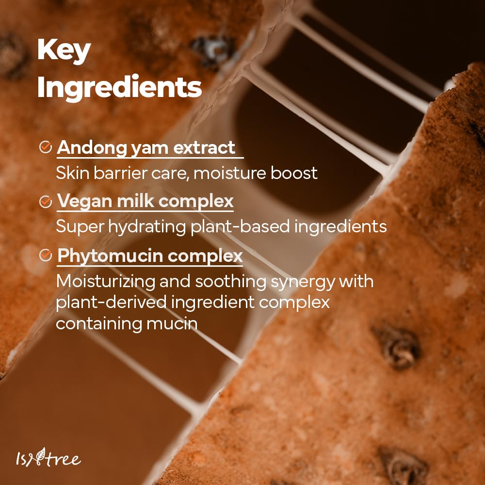 IsNtree Yam Root plant oils provide nourishment and a subtle glow