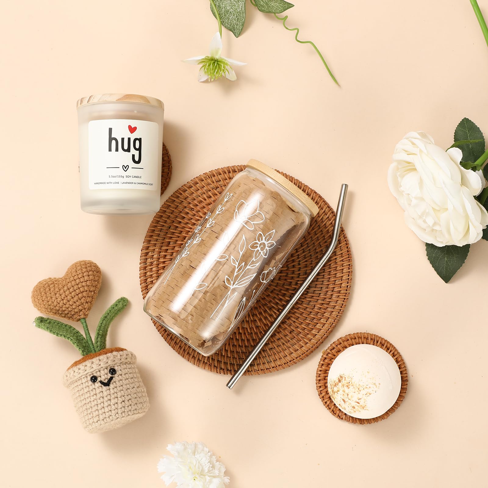 Isolune 'Sending Hugs' greeting card expresses support when words are needed.
