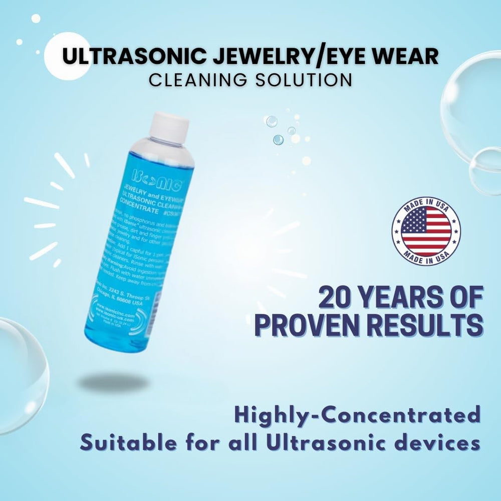 iSonic capful-dispense demonstrates easy, cost-efficient dosing for multiple cleaning sessions.