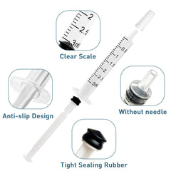 ISOPEN colostrum syringe clear bag demonstrates portable storage solution.