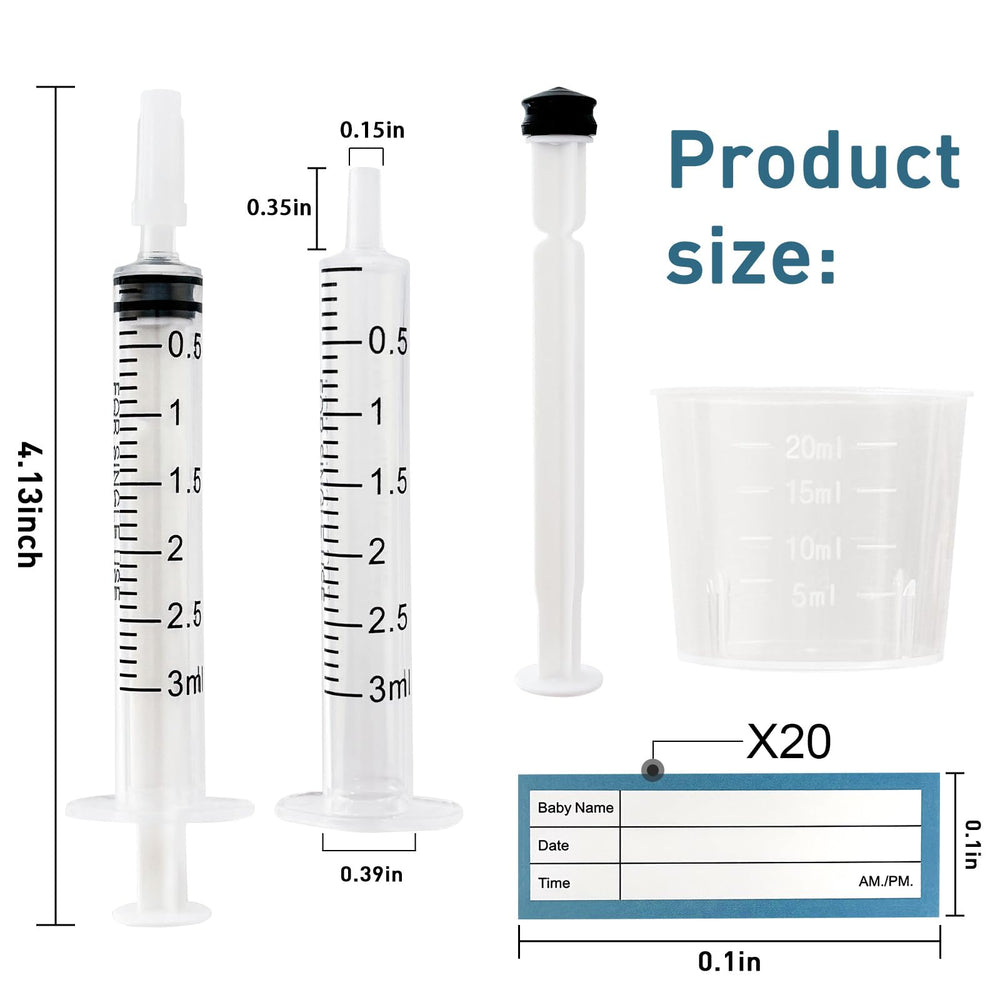 ISOPEN colostrum syringe measuring cup highlights precise dosage control.